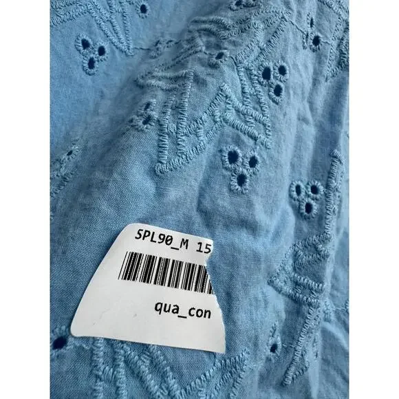 Sitano Blue Fontelina Cover Up Dress Size S As Is Condition - Picture 8 of 8